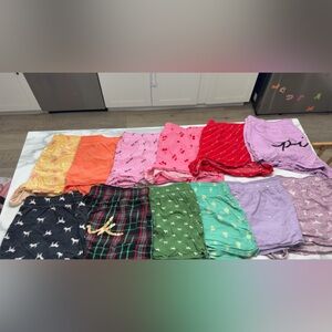 Pink / Victoria Secret Pajama Bottoms